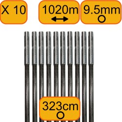 Anneau Diamètre 323cm En Fibre De Verre 9.5mm Pour Trampoline