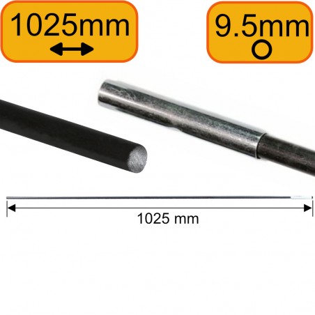 Tiges En Fibre De Verre Diamètre 9.5mm Longeur 1025mm Pour Trampoline