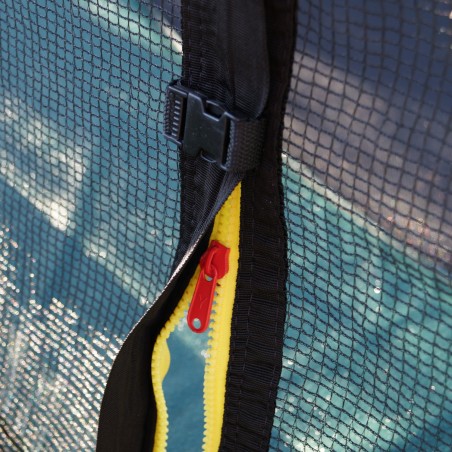 HEMOTON – 12 Capuchons De Protection Pour Poteaux De Trampoline – En PC Antichoc, Jaune – Installation Facile Sans Outils